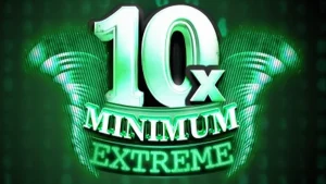 Tampilan antarmuka slot 10x Minimum Extreme dengan desain retro